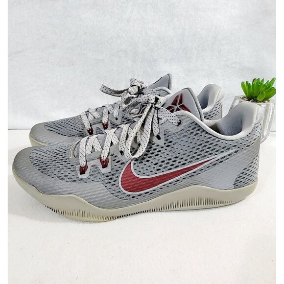 Nike Kobe 11  Xi Lower Merion Aces Men's Gray Athletic Shoes Lace Up Size 10.5 - Picture 5 of 11